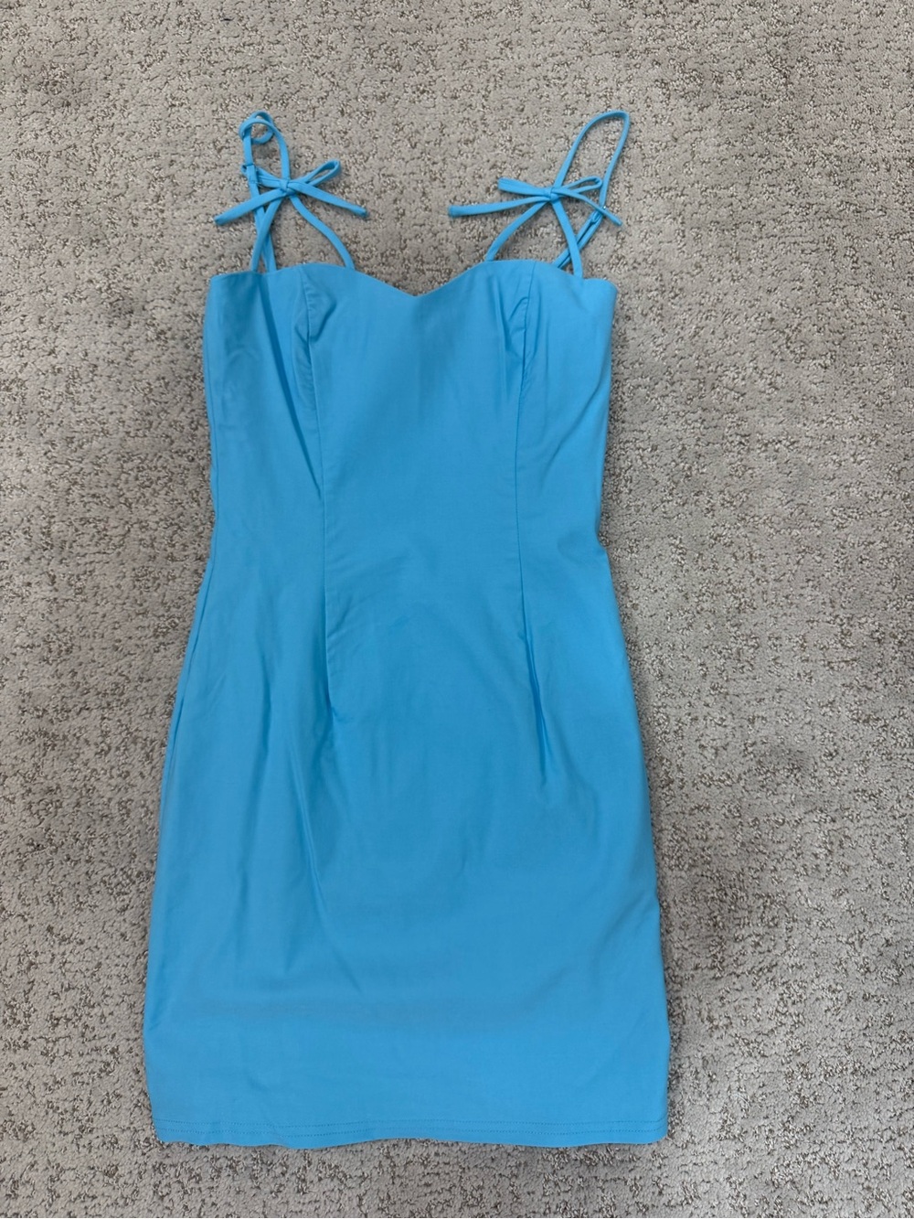 Blue Blush mini dress
